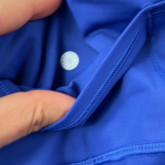 Lululemon Fast & Free Crop II *Nulux 19" Stony Grape - Picture 7 of 7